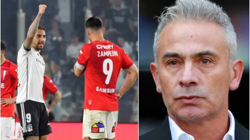 Juvenal Olmos apoyó a Colo Colo en esta pasada.
