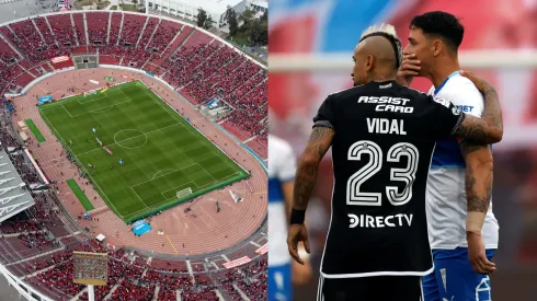 Colo Colo y la UC tampoco pudieron ocupar el Estadio Nacional.
