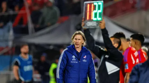 Ricardo Gareca dio inexplicable conferencia de prensa tras empate de Chile.
