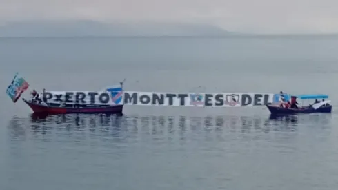 La intervención de los hinchas de Colo Colo en Puerto Montt.
