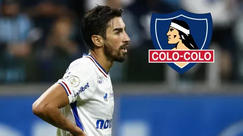 Juan Martín Lucero recuerda a Colo Colo.
