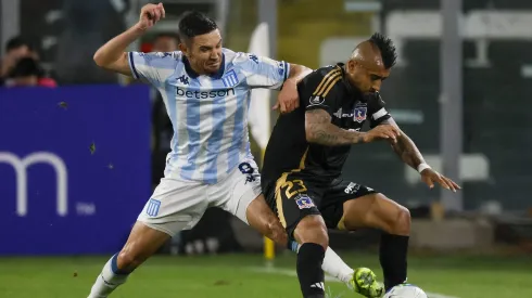 Colo Colo no pudo ante Racing.
