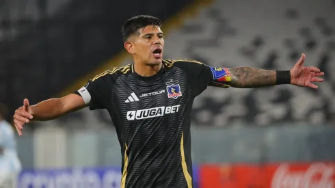 Esteban Pavez salió con amargura tras el empate de Colo Colo vs Racing.

