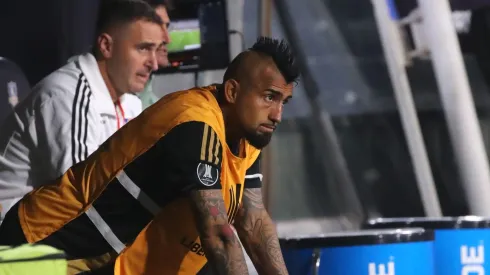 Arturo Vidal habló sobre su molestia física.

