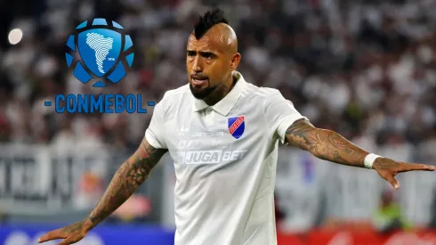 Arturo Vidal se defiende de la Conmebol.
