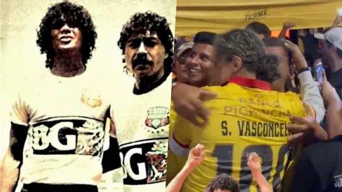 La leyenda alba que dijo presente en el centenario de Barcelona SC.
