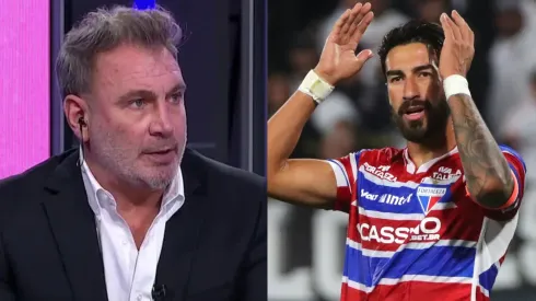 Marcelo Barticciotto no perdona la celebración de Lucero al gol de Colo Colo.
