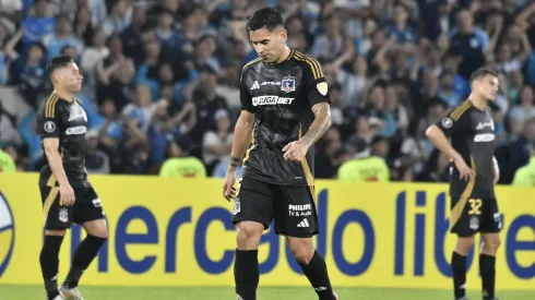 Vegas perdió la marca en el segundo gol de Racing.
