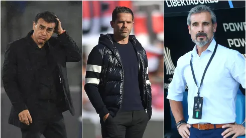 Gustavo Quinteros, Fernando Gago y Miguel Ramírez
