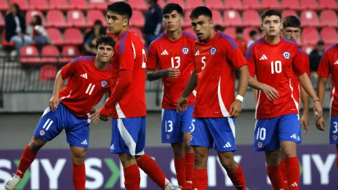 El grupo de La Roja en el Mundial Sub 20.
