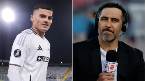 Lucas Cepeda recibió consejos de Claudio Bravo.

