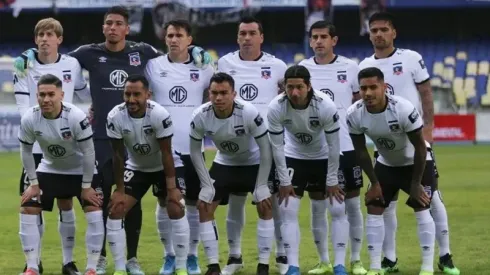 Iván Rossi jugando ante Puerto Montt con la camiseta de Colo Colo.
