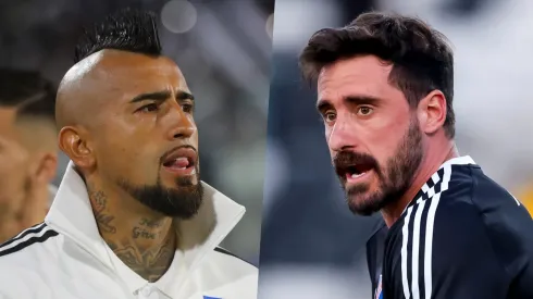 Arturo Vidal y Fernando de Paul tuvieron fuerte encontrón en Colo Colo.
