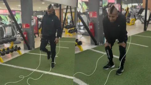 El doloroso método de entrenamiento al que se somete Arturo Vidal