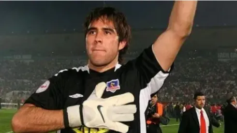 Claudio Bravo en Colo Colo.
