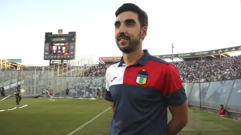 Francisco Meneghini ante Colo Colo.
