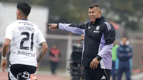 Jorge Almirón habló de la suplencia de Claudio Aquino.
