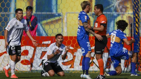 Colo Colo no pudo abrochar el triunfo por dudoso penal.
