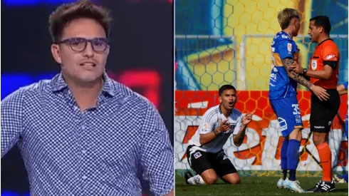 Rafael Olarra defendió a Colo Colo tras el penal cobrado por Felipe González.
