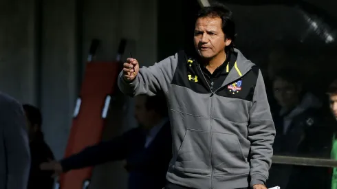 Hugo González como técnico de Colo Colo.
