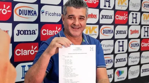Diego Vásquez se siente tranquilo con respecto a su continuidad con Honduras (Fenafuth)
