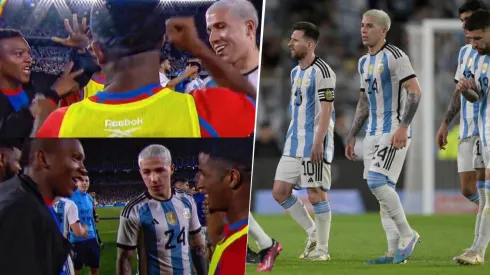 Enzo respondió sobre la disputa por su camiseta (Foto: Getty)
