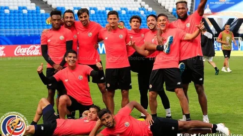 Los costarricenses se divirtieron durante la sesión recreativa en el estadio de Samara
