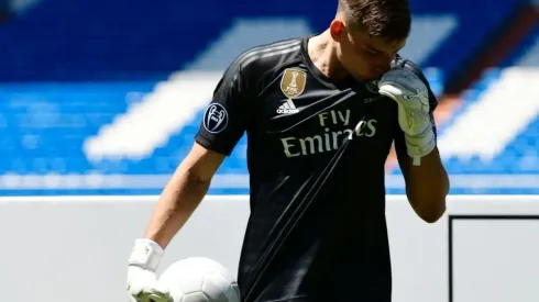 Lunin aseguró que espera aprender mucho del costarricense Keylor Navas
