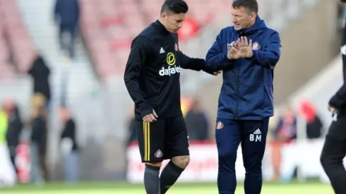 El costarricense regresó a Sunderland para mantenerse en forma y encontrar un nuevo club
