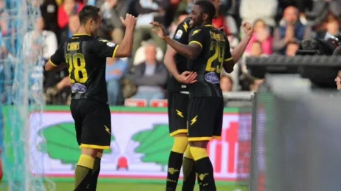 Campbell en una jugada individual dejó el balón para el gol de Camillo Ciano
