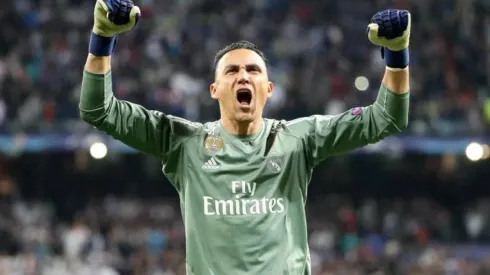 Keylor Navas fue elegido por el técnico Santiago Solari para su primera alineación
