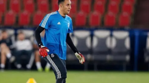 El arquero tico fue la principal sorpresa del entrenamiento previo a la semifinal
