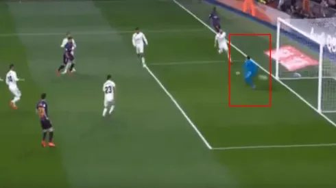 Keylor no pudo hacer nada en el gol de Luis Suarez