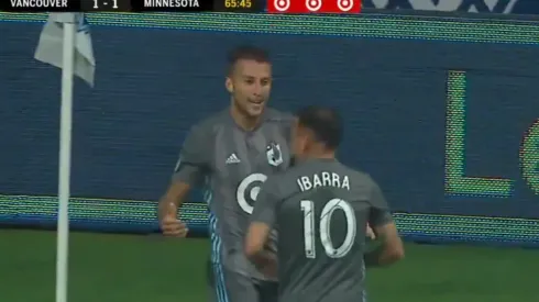 Francisco Calvo anota golazo de palomita en la MLS