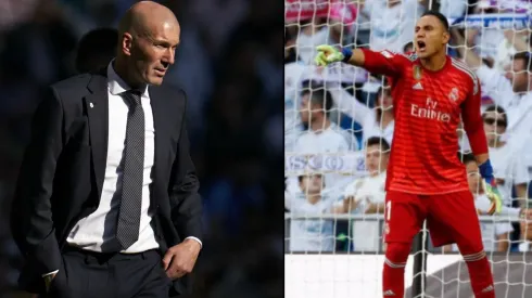 Zidane alabó a Keylor después del partido