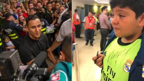 ¡Lágrimas! Keylor Navas hizo llorar de felicidad a un niño