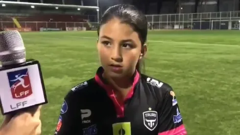 Reggina Espino, la nueva promesa del fútbol femenil panameño