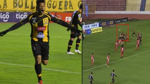 ¡Enamorado del gol! Hatrick del "Toro" Blackburn con The Strongest