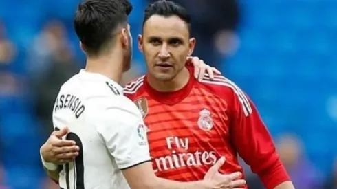 Keylor Navas y Marco Asensio
