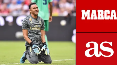 Así calificaron a Keylor Navas los diarios en España