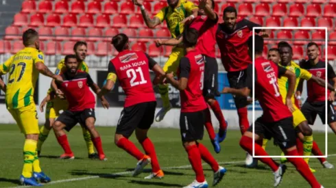 Rubilio Castillo hizo su debut oficial con el Tondela