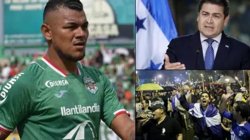 Mario Martínez se une a la marcha contra el presidente de Honduras