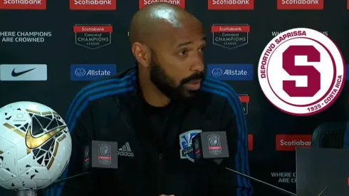 Thierry Henry destacó varias cualidades del Saprissa
