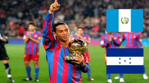 Ronaldinho vistió las camisetas de cuatro clubes de Centroamérica
