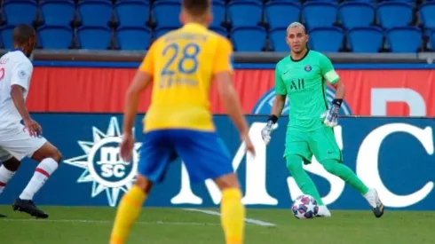 Keylor Navas fue capitán del Paris Saint Germain por primera vez