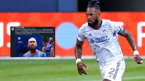 FC Cincinnati despidió a Kendall Waston como a una leyenda
