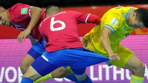 Costa Rica vs Kazajstán. Mundial Futsal Lituania 2021 (Fedefutbol, Instagram)
