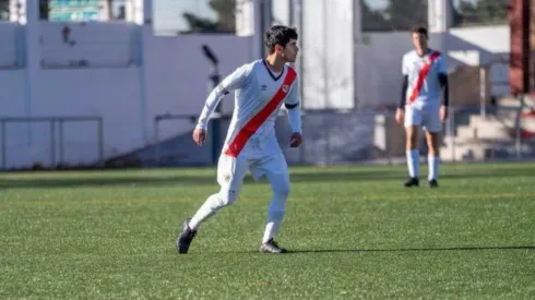 El legionario hondureño que juega en el Rayo Vallecano
