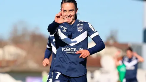 Melissa Herrera se lució con gol y asistencia en Francia.
