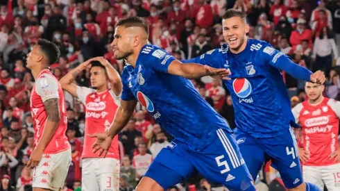 Juan Pablo Vargas anotó con Millonarios cuatro días después de hacerlo con La Sele.
